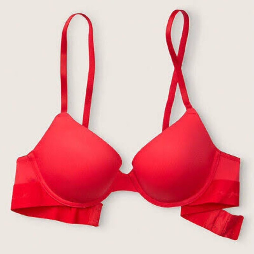 PINK Victoria's Secret Bold Red Bra
